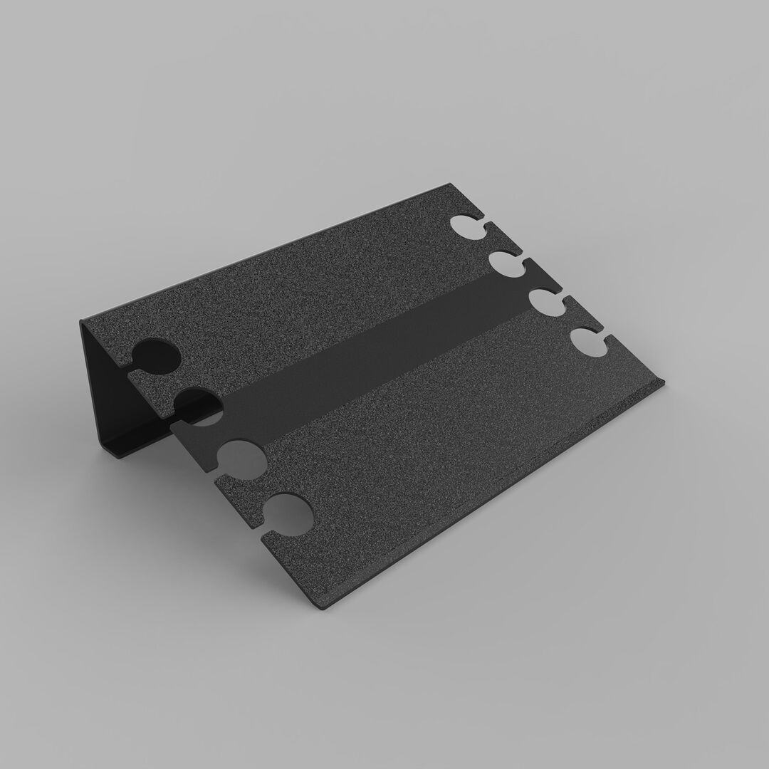 slant resist. 3d render of slant resist