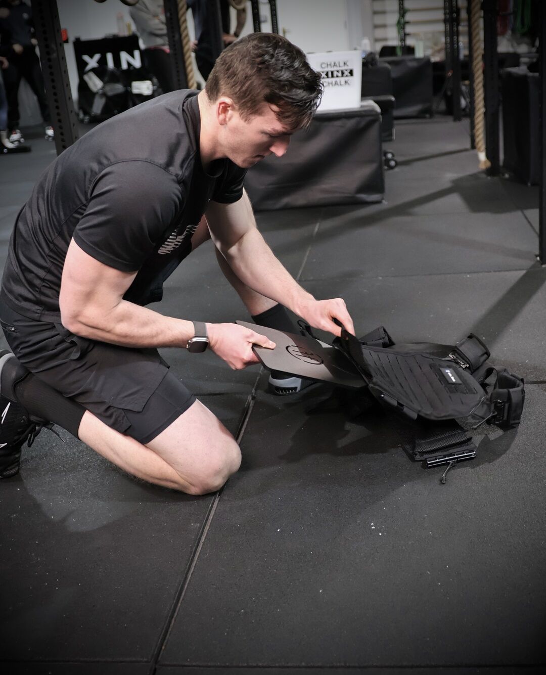 weighted vest & ruck pack