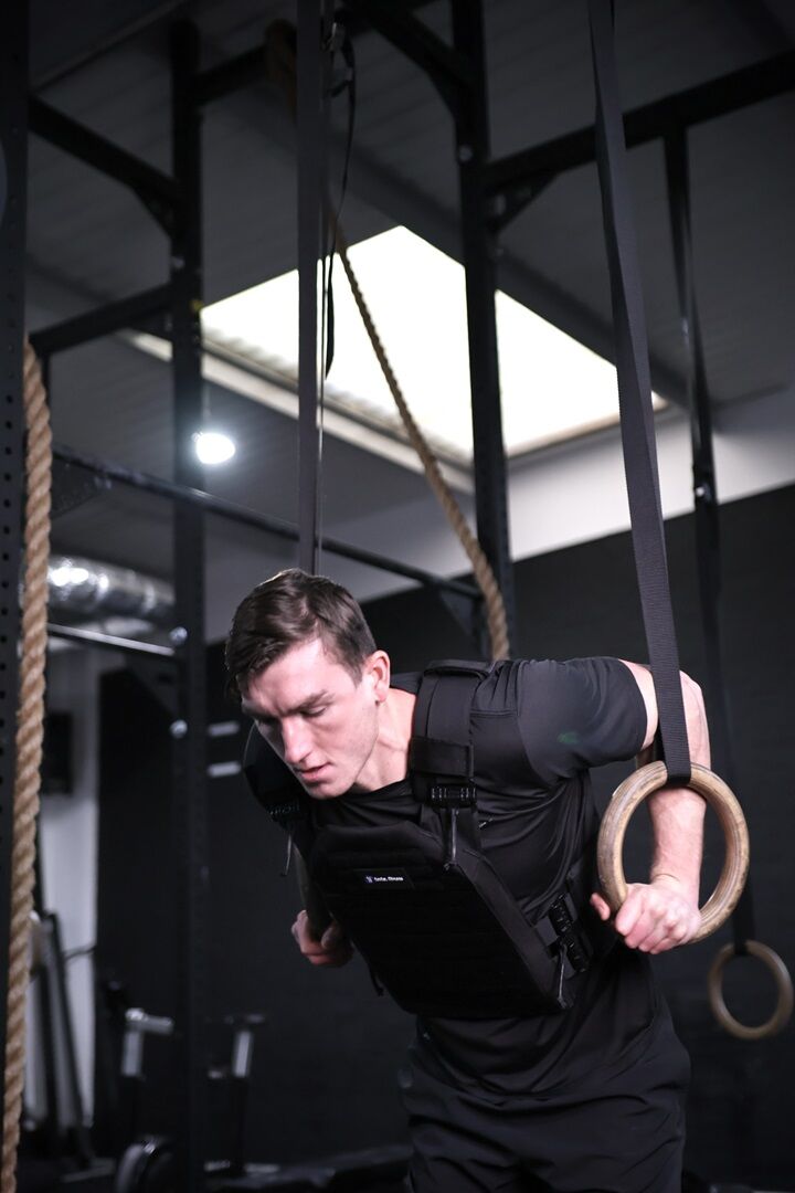 weighted vest & ruck pack