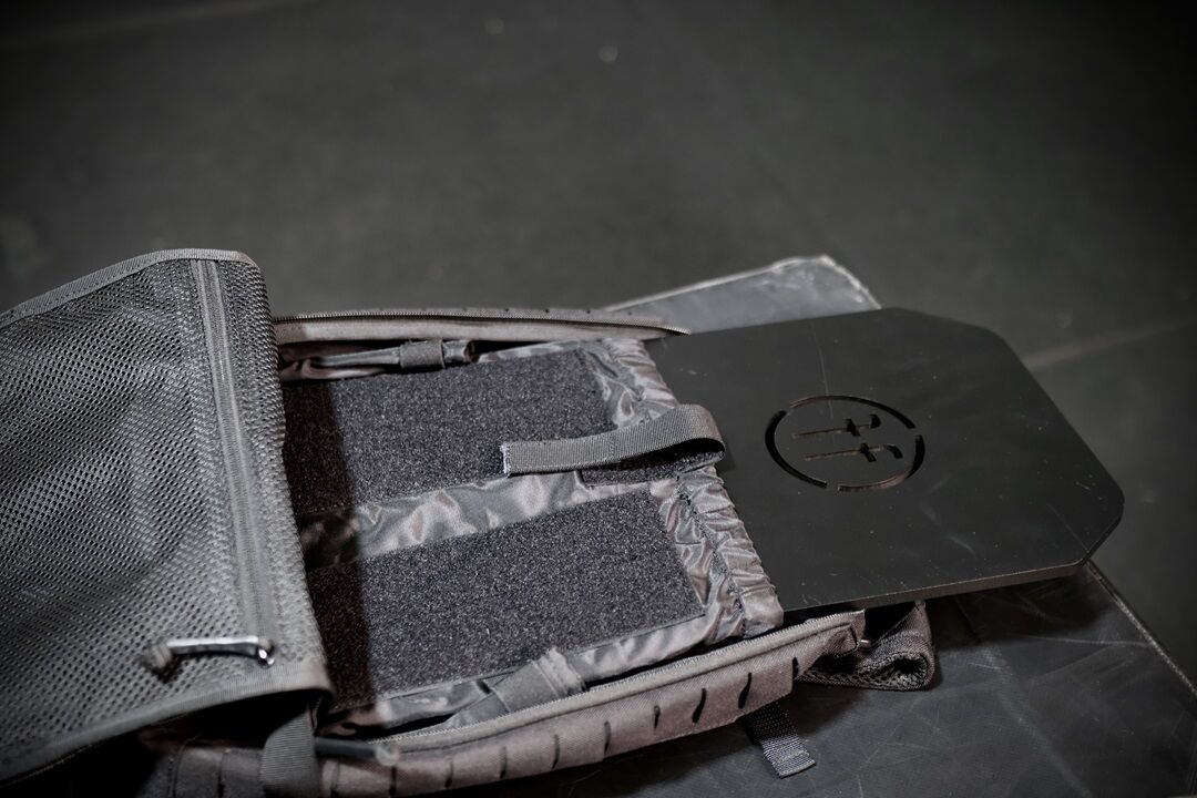 weighted vest & ruck pack