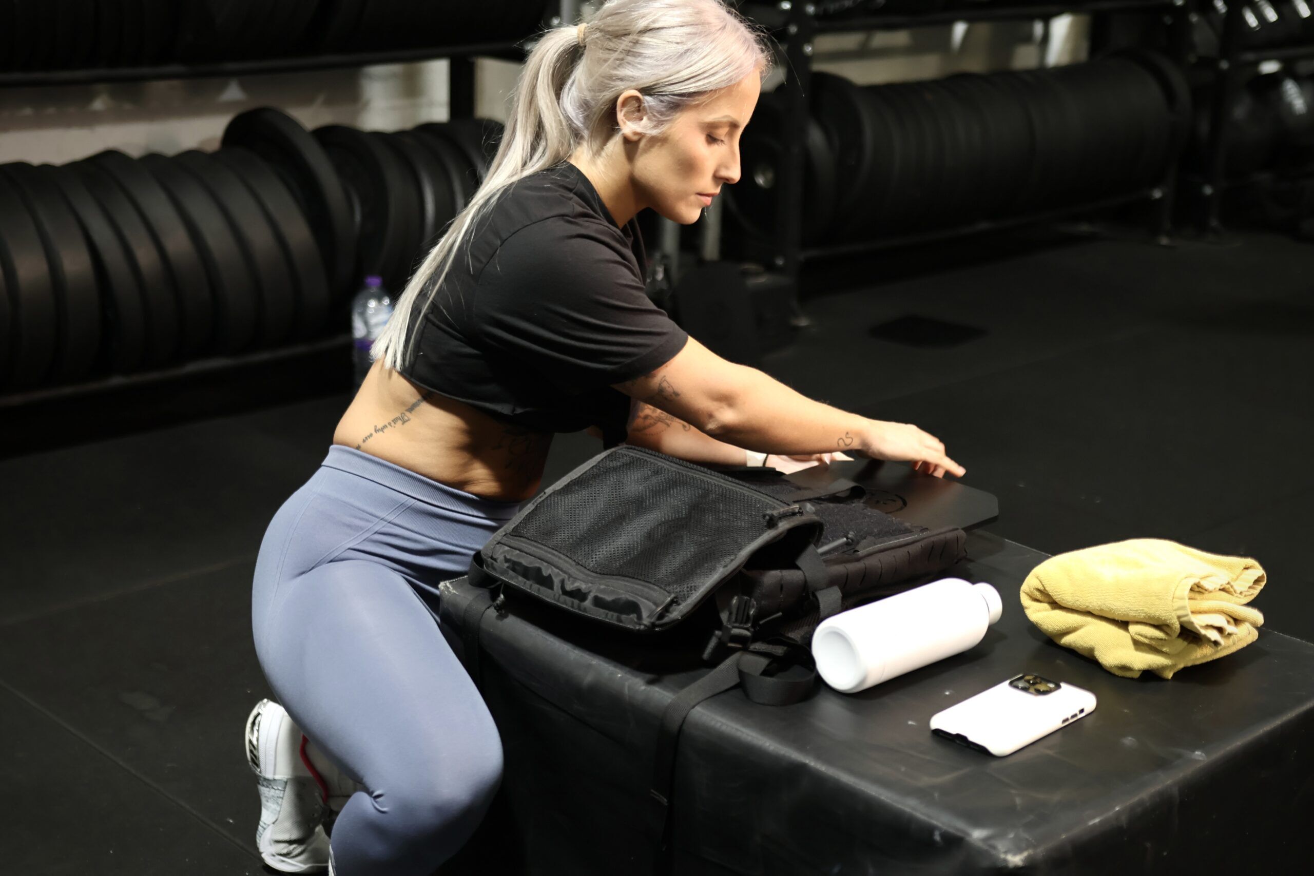 weighted vest & ruck pack