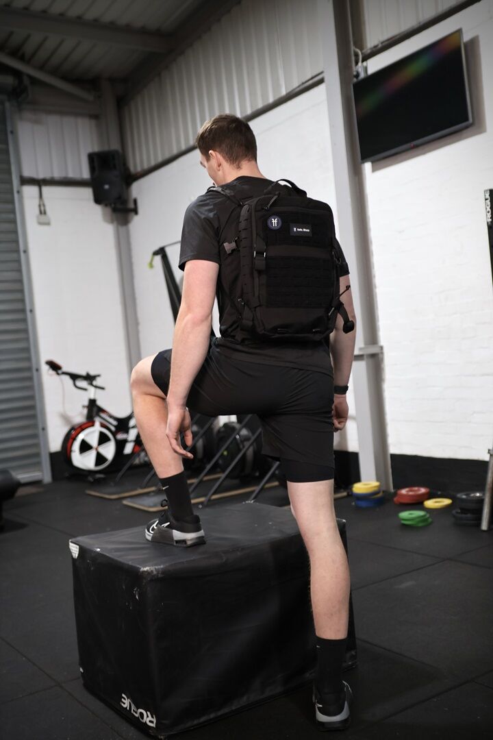 weighted vest & ruck pack