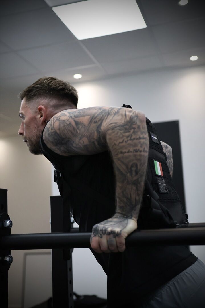 weighted vest & ruck pack