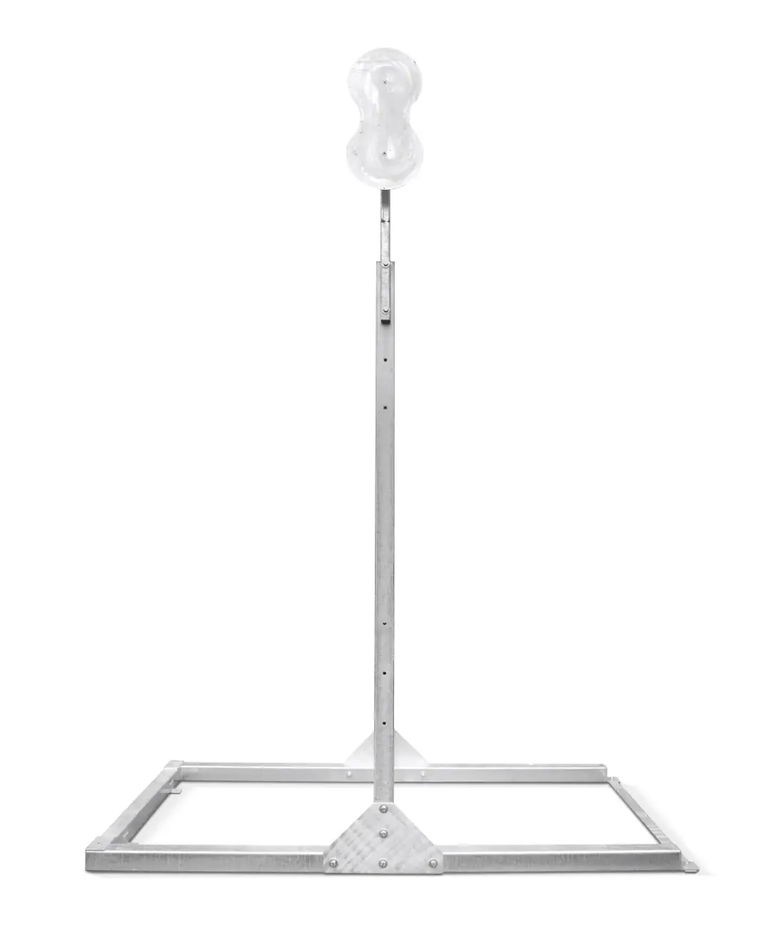 Rig2 (Grande) side view of galvanised rig