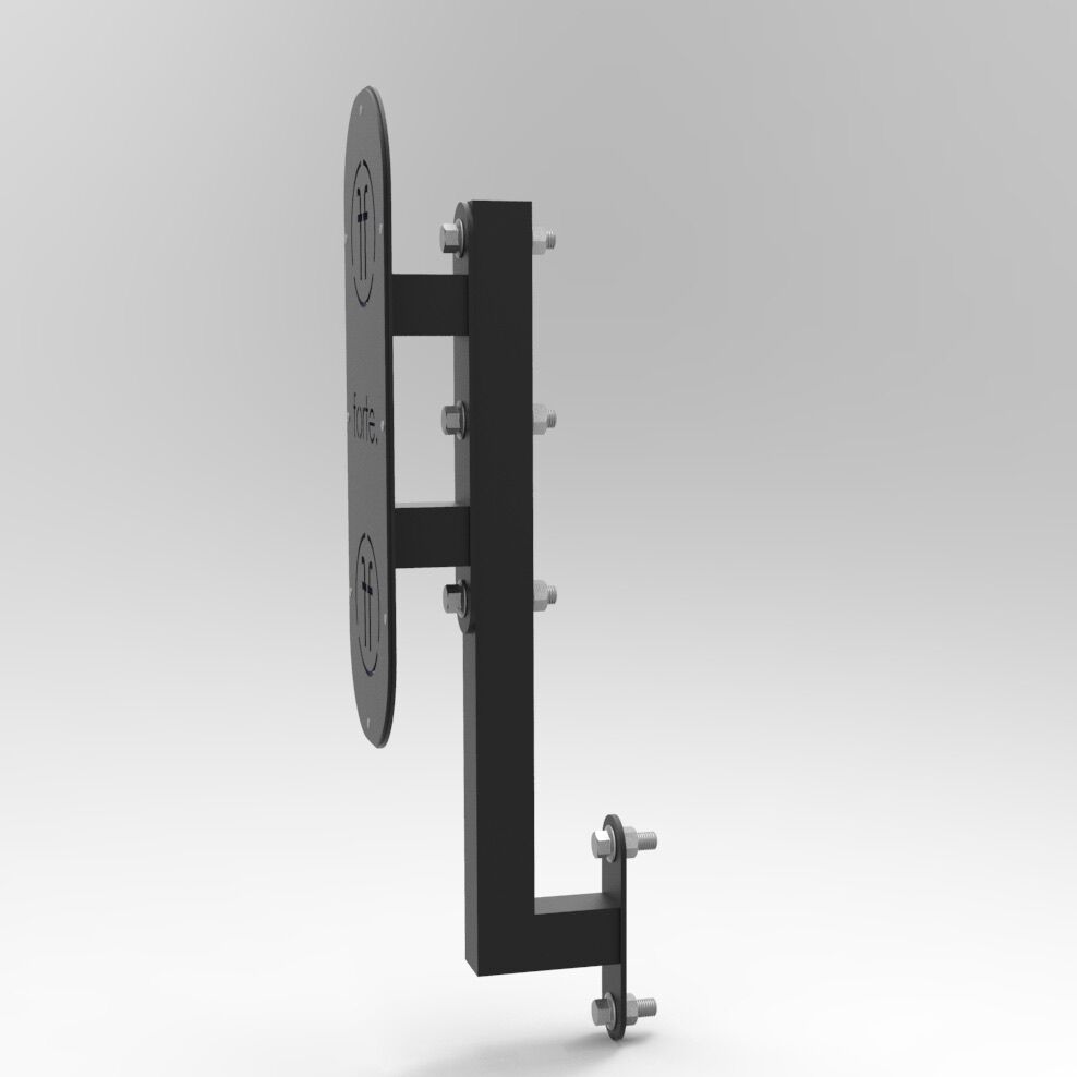 wall ball target double wall ball target in blue with rack post