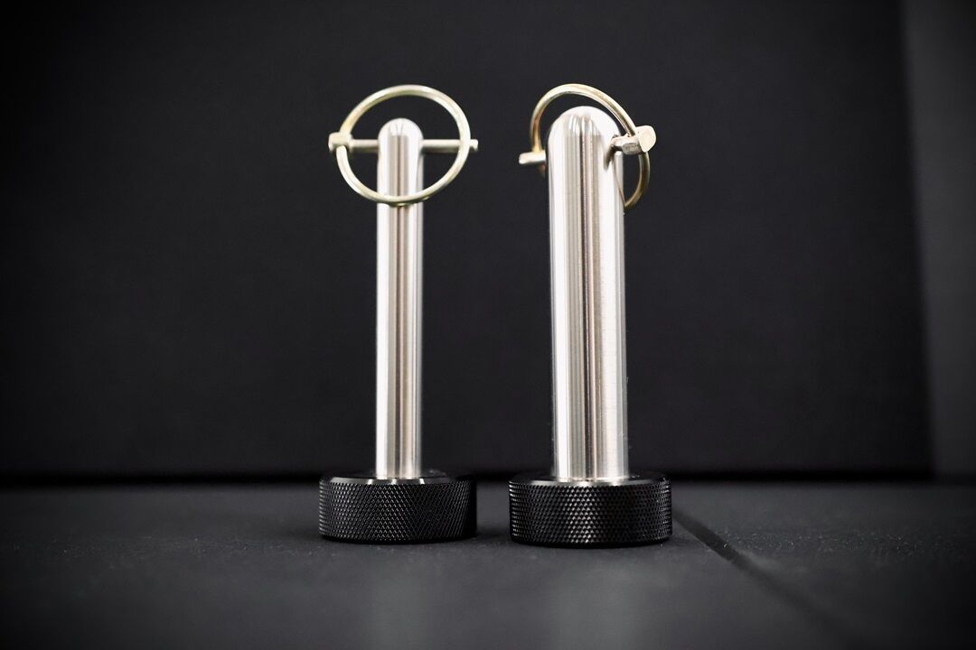 magpin. magpins 24mm and 16mm on a gym floor