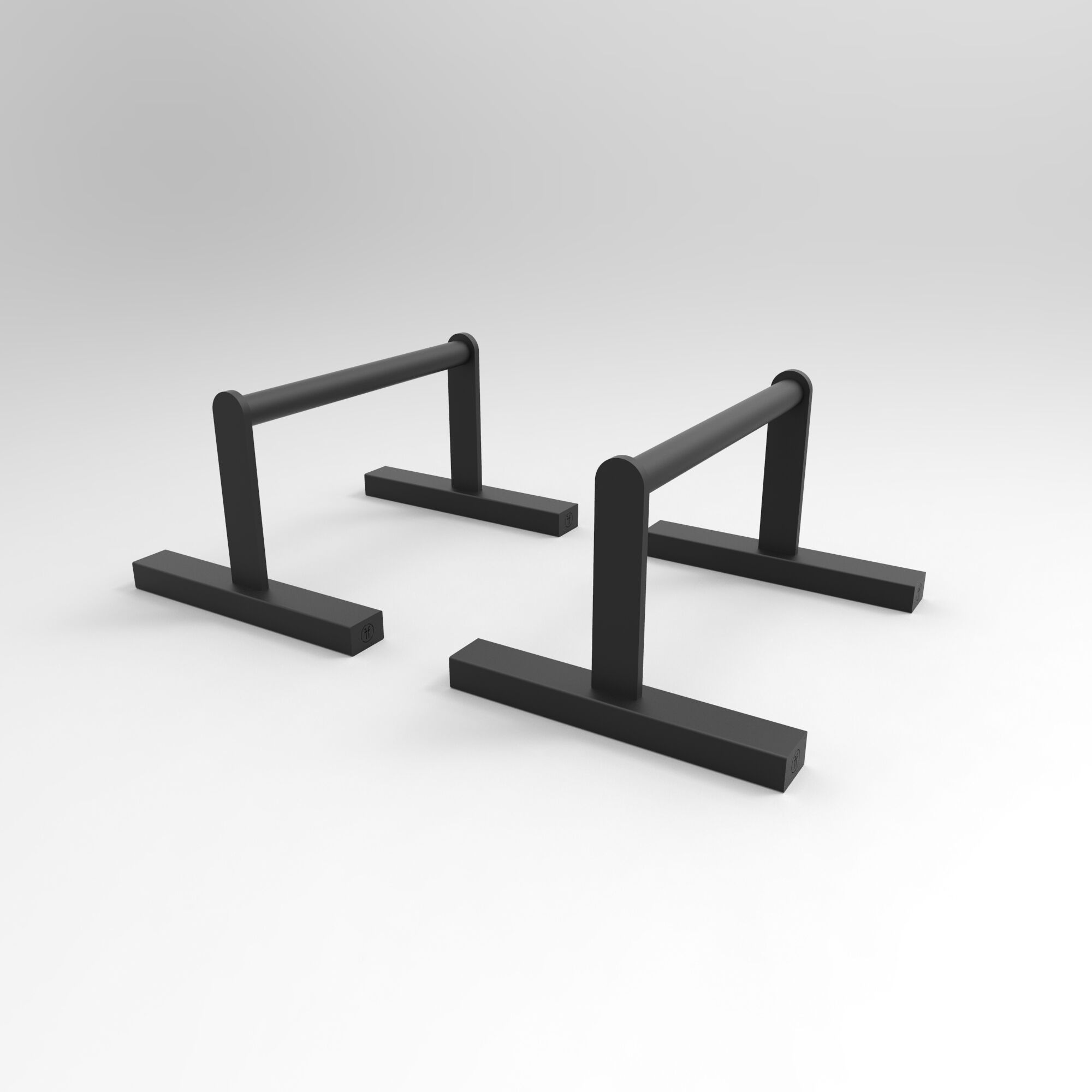 high parallettes high parallettes black