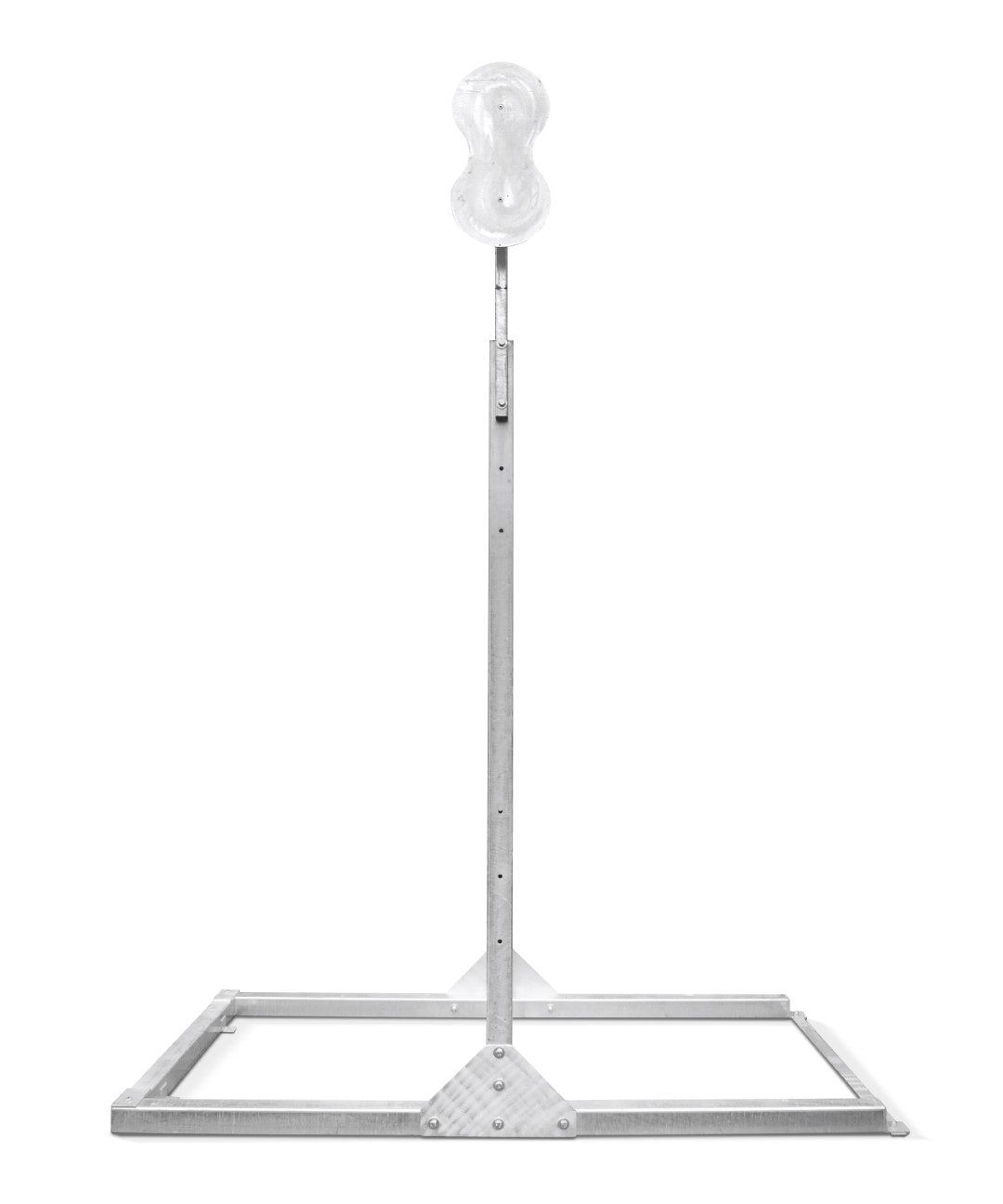 Rig2 (Grande) side view of galvanised rig